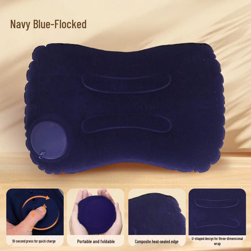 Portable Inflatable Travel Lumbar Support Pillow