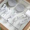 Organizador de Cables Reutilizable de 5m para Cables, Enrollador de Cables de Escritorio, Organizador de Bridas para Cables, Protección de Línea de Datos, Gadget de Almacenamiento