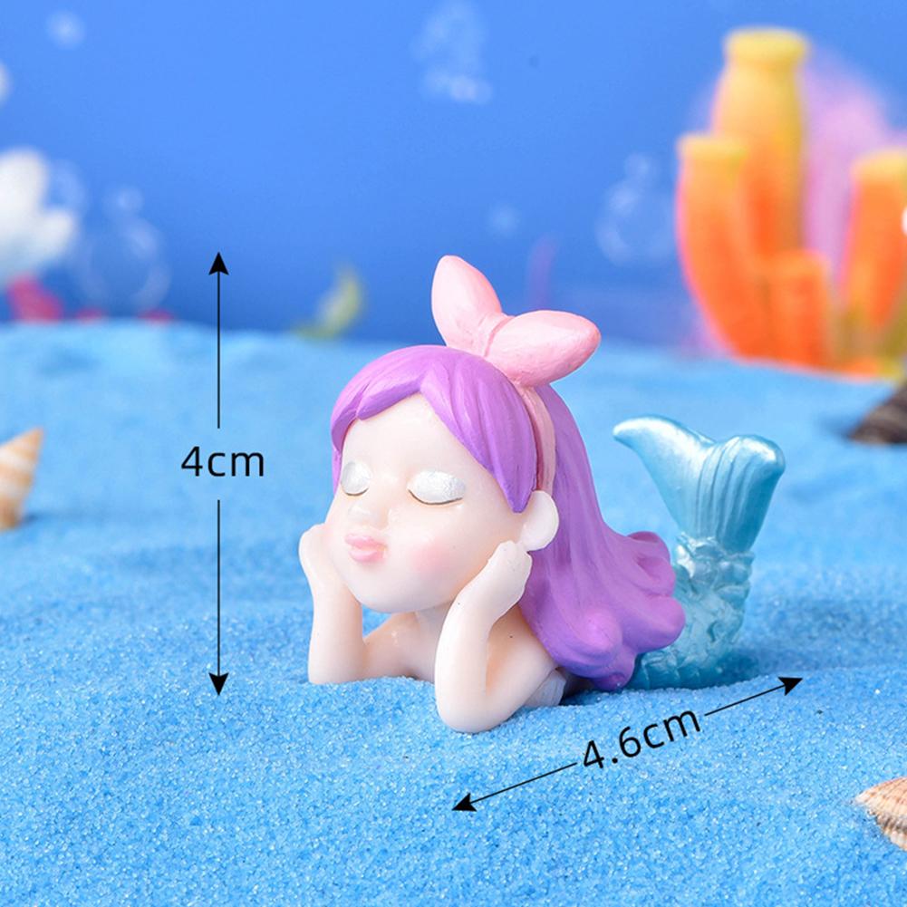 Pvc Cute   Ornament Micro Landscape Creative Aquarium Fish Tank Desk Decoration Accessories Fairy Tale Theme Layout Prop