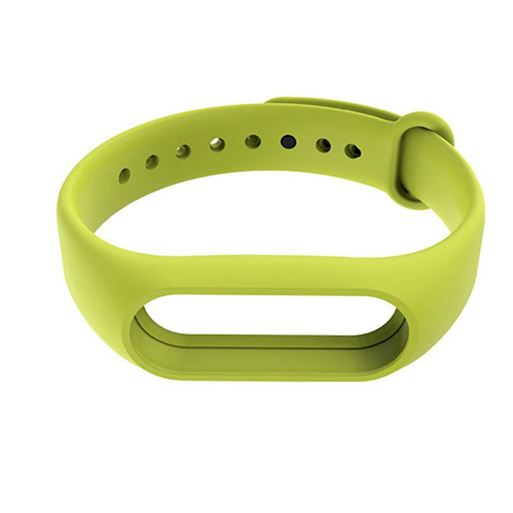 Ersatz für MiBand2 TPU Armbandriemen Einfarbiges Armband Ersatzzubehör