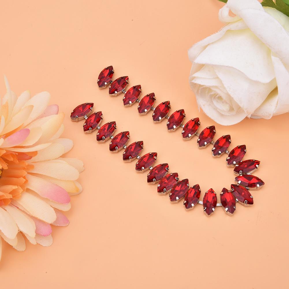 1 Yard (90cm)   Glass Sew On Rhinestone Chain Trimming   Clothes  Decoration
