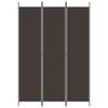 VidaXL Cloison de Séparation 3 Panneaux Séparateur de Pièce Pliable Diviseur Écran d'Intimité Paravent Décoration Salon 350195