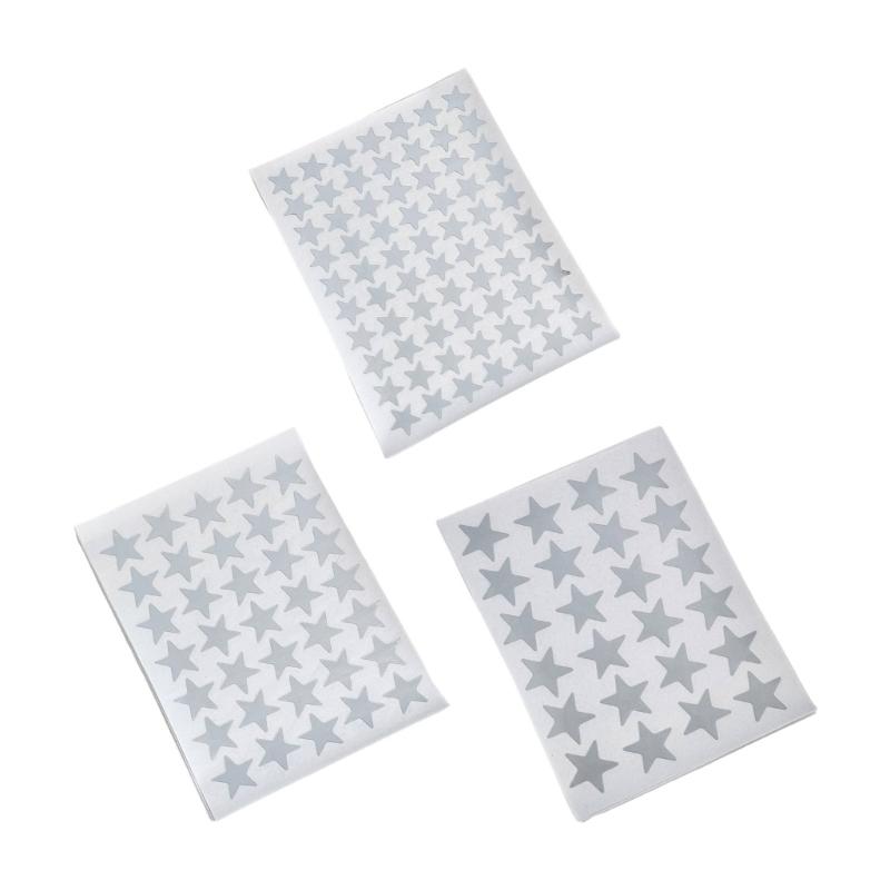 Glitzernde metallische Sternaufkleber Haftende Sternaufkleber Etiketten für Scrapbooking Geschenkpapier Journal Kinder Motivationsaufkleber