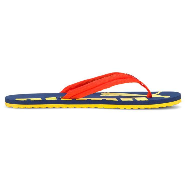 Puma Epic Flip Comfortable Breathable Rubber Sole Slide Sandals Unisex Sandals Yellow Red 360248-51