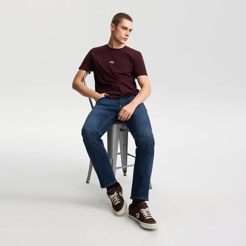 Lee Herren 726 Standard Mid-Rise Straight Fit Jeans