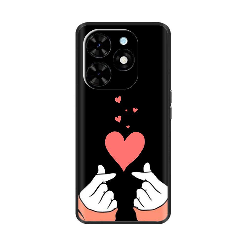 For Tecno Spark 20 Pro Case Soft Black Silicone Phone Case For Tecno Spark 20C Coque Spark20 Spark 20 Pro Bumper Cover Fundas