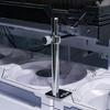 Adjustable GPU Support Bracket with Fan Mount for Aluminum Graphics Cards Keeps Your GPU Secure