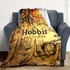 1 Stück The Hobbit Flanell-Kuscheldecke - HD-Druck Leichte Weiche Warme Ganzjahresdecke für Sofa, Bett, Reise097
