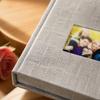9.06x9.84in Self Adhesive Photo Album Grey Memory Book Album DIY Scrapbook Album  For Baby