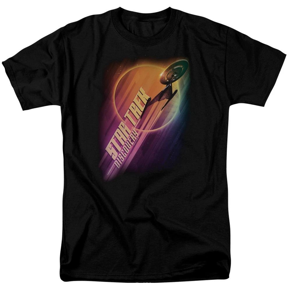 Star Trek Discovery - Discovery Ascent - Adult Unisex T-Shirt - Black XL