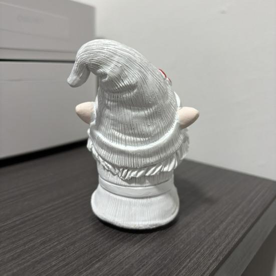 JE ČAS NA KÁVU Figurka trpaslíka pijícího kávu Elf Z pryskyřice Soška Domov Kancelář Stolní dekorace Ornament