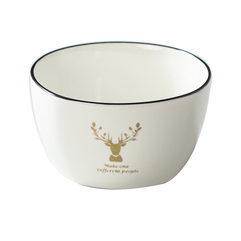 Company Launch Event Ceramic Bowl & Spoon Set - Souvenir Gift Box