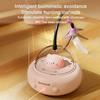 Electric Cat Interactive Toy Pet Toys With Feather Cat Teaser Wand Rechargeable Electric Sensing Pet Toys For Chasing Training