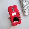 Liebesherz Hülle für Huawei Mate 9 Lite Für Huawei Honor 6X GR5 2017 Handyhülle Silikon Katze Kaktus Avocado Bemalt Mattes Cover