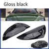 2pcs M STYLE Mirror Cover Caps Replacement For LEXUS IS ES RC LS UX Gloss Black