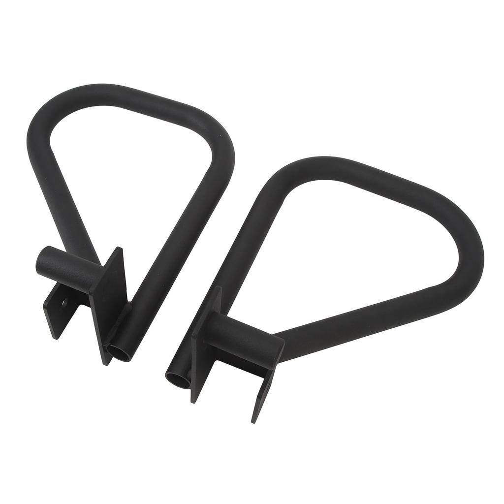 Fitness Dip Bar Attachments for Power Cage Squat Rack Iron Dip Bar Muti Grip Handles for Strength Training