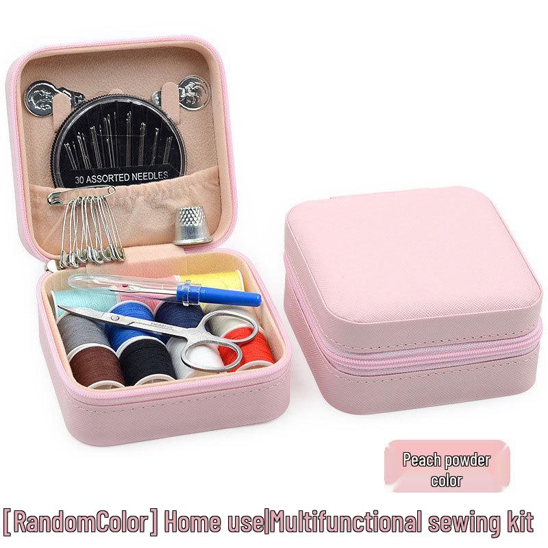 Compact Sewing Kit: Portable Mini Needle and Thread Box for Home & Travel