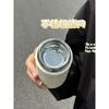 Simple Large-Capacity Thermos Cup for Girls, High Aesthetic Value, 2025 New Model, Student Direct Drinking Water Cup, Tea and Water Separation Cup