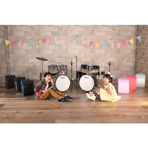 Pearl ROADSHOW JR. Schlagzeugset in Juniorgröße, Jet Black, RSJ465/C #31