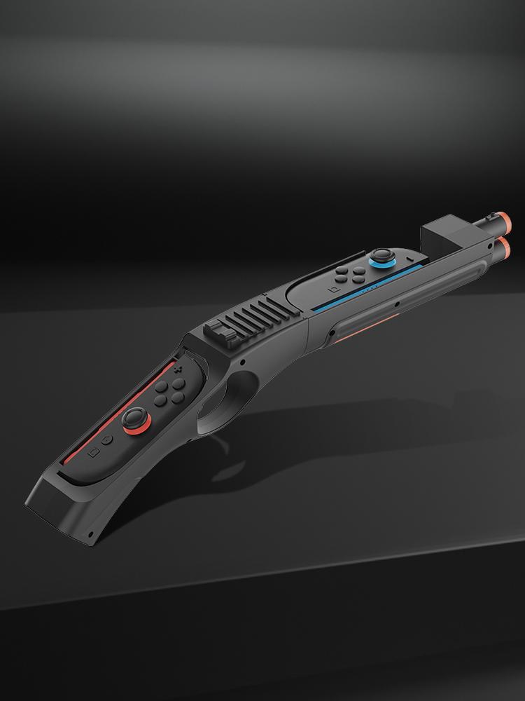 Hand Grip Gun Controller with Removable Buttstock Hunting Game Gun for Nintendo Switch2