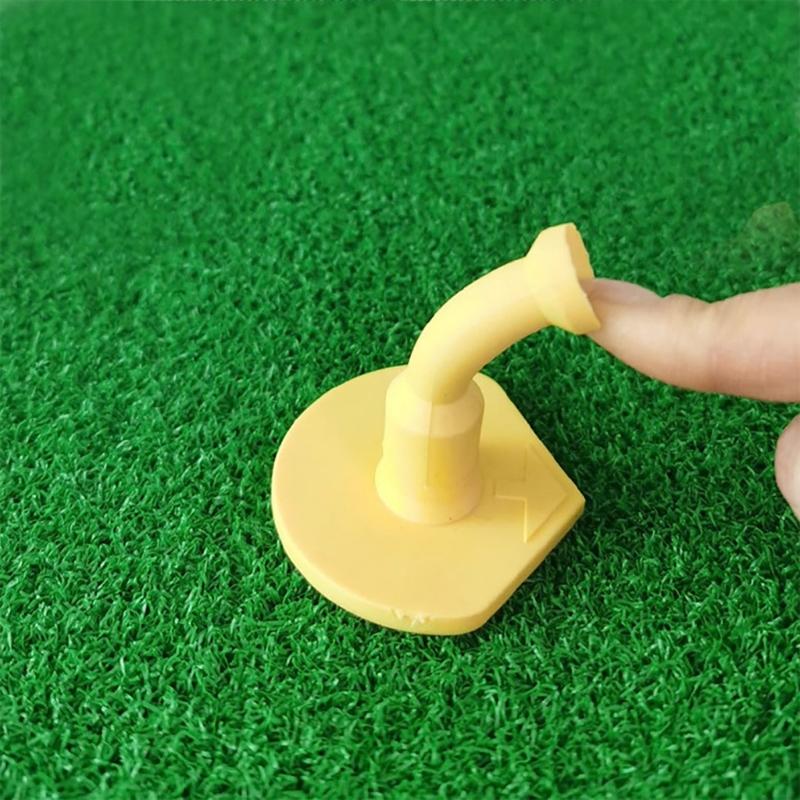 Golf Rubber Tees Golf Opening Shape Rubber Tees Driving Range Golf Tees Holder for Indoor Outdoor Backyard Home Durable