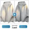 Herren Premium Amerikanischer Stil Übergroßer Strick-Hoodie-Cardigan