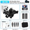 2024 New WIFI FPV Drone Wide Angle HD 4K 1080P Camera Altitude Holding RC Foldable Quadcopter Dron Helicopter Kids Toy G