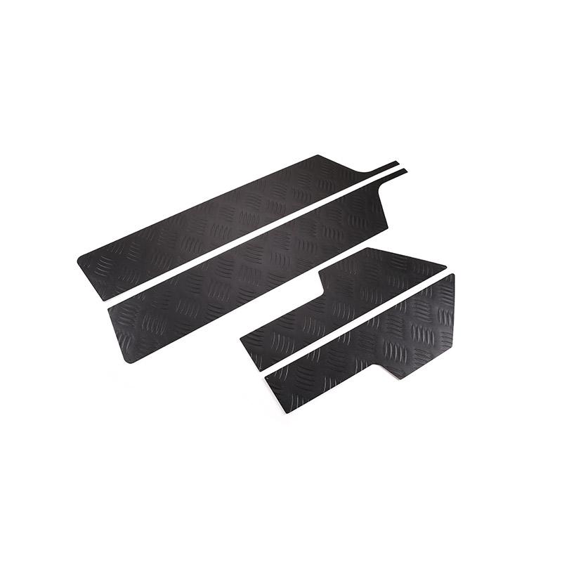 

Car Interior Door Protection Anti-kick Protection Panel Cover Trim For Land Rover Defender 110 130 2004-2018 Car Accessories чёрный