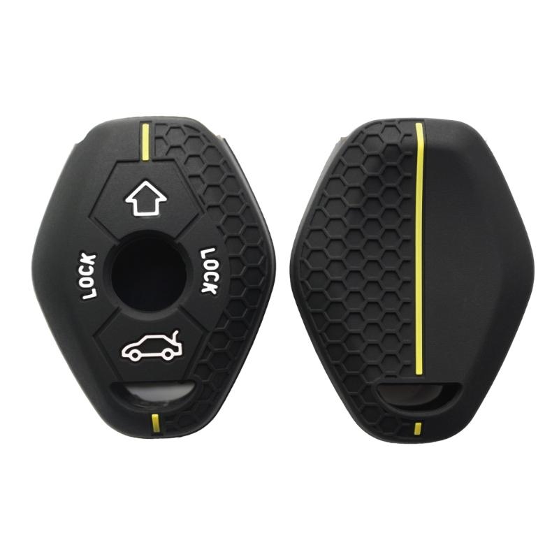 Remote Key Cover Protective Shell Full Protection Key Fob Case Scratchproof Protector Silicone Car Key Case for E46