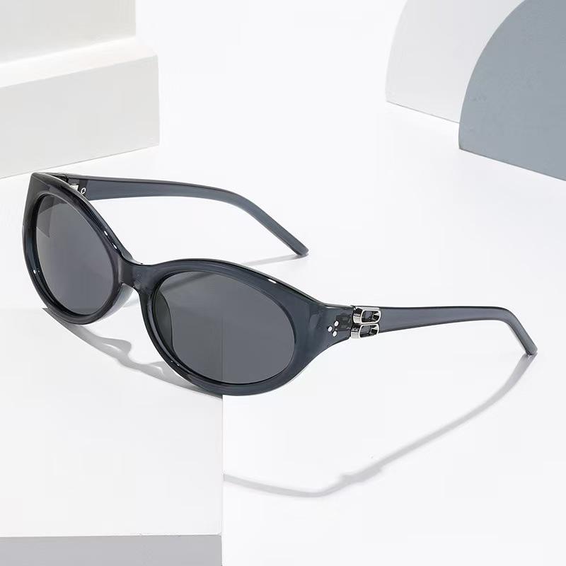 Fashionable Cat Eye High-End Sunglasses Uv Resistant Stage Performances Street Photography Popular Decorative Glasses