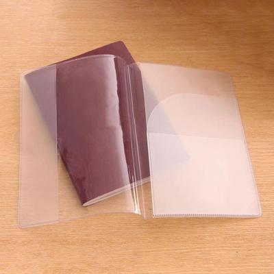 6 Pcs Travel Waterproof Dirt Passport Holder Cover Wallet Transparent PVC ID Card Holders Business Credit Card Holder Case Pouch