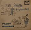 7inch Record PADDY ROBERTS (2) - Strictly For Grown-Ups DFE6584 Decca 1959 UK Jazz Used
