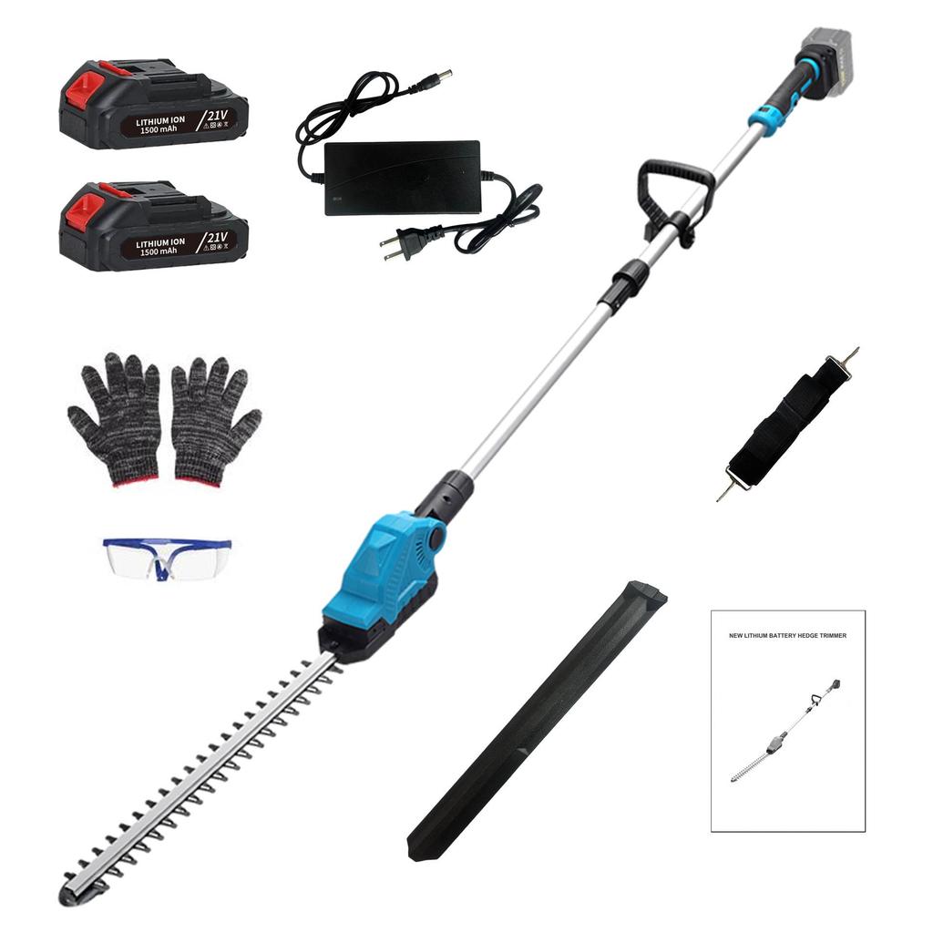 Introducing the 2026 High-Power Telescopic Electric Hedge Trimmer with Rechargeable Lithium Battery.
