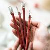 NEW Pottery Wood Carving Tools Texture Clay Sculpture Hand-decorated Stainless Steel Ring Knife Polymer Clay Cutter