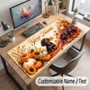 Tappetino Mouse Personalizzato Tema Paesaggio Montano Stampa Personalizzata Nome Testo Tappetino da Scrivania per Decorazione Tavolo Ufficio di Casa