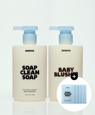 Sennok Shiny Everyday Shampoo 300ml  Choose 1 Of 2 Types  +  Gift  Treatment Sachet 5