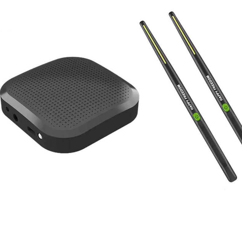 Portable AR Smart Drumsticks: Virtual Somatosensory Electronic Drum Set for Kids