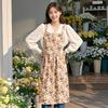 Adjustable Kitchen Aprons Oil-proof Cotton Linen Fashion Work Aprons Home Cooking Anti Dirty Household Aprons