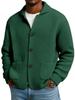 Giacca da Uomo con Revers Europea & Americana - Autunno/Inverno Maglia a Nido d'Ape Camicia Casual alla Moda