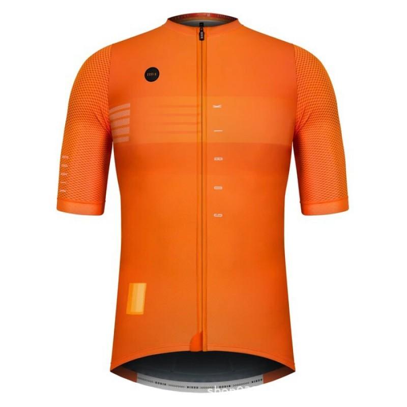 GOBIK Mens Cycling Jersey Short Sleeve Breathable Road Bike Shirt Ride