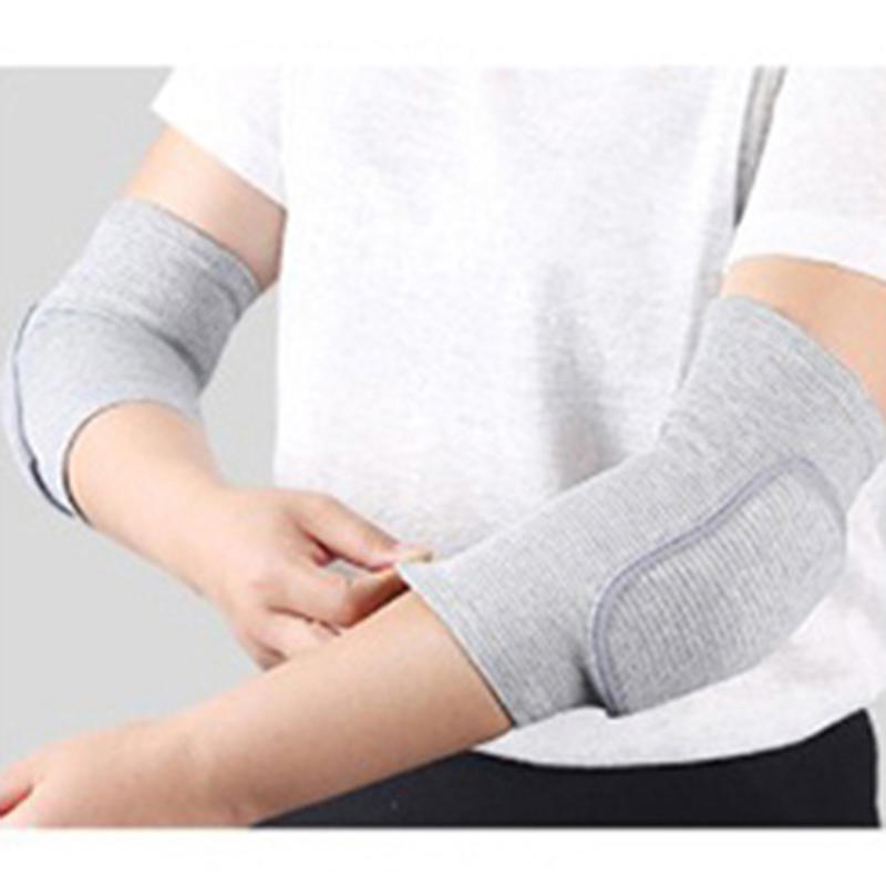1Pair Sports Dance Sponge Elbow  Arm Brace Support Women Outdoor Workout Anti-collision Volleyball Tennis Elbow Compression Sleeves