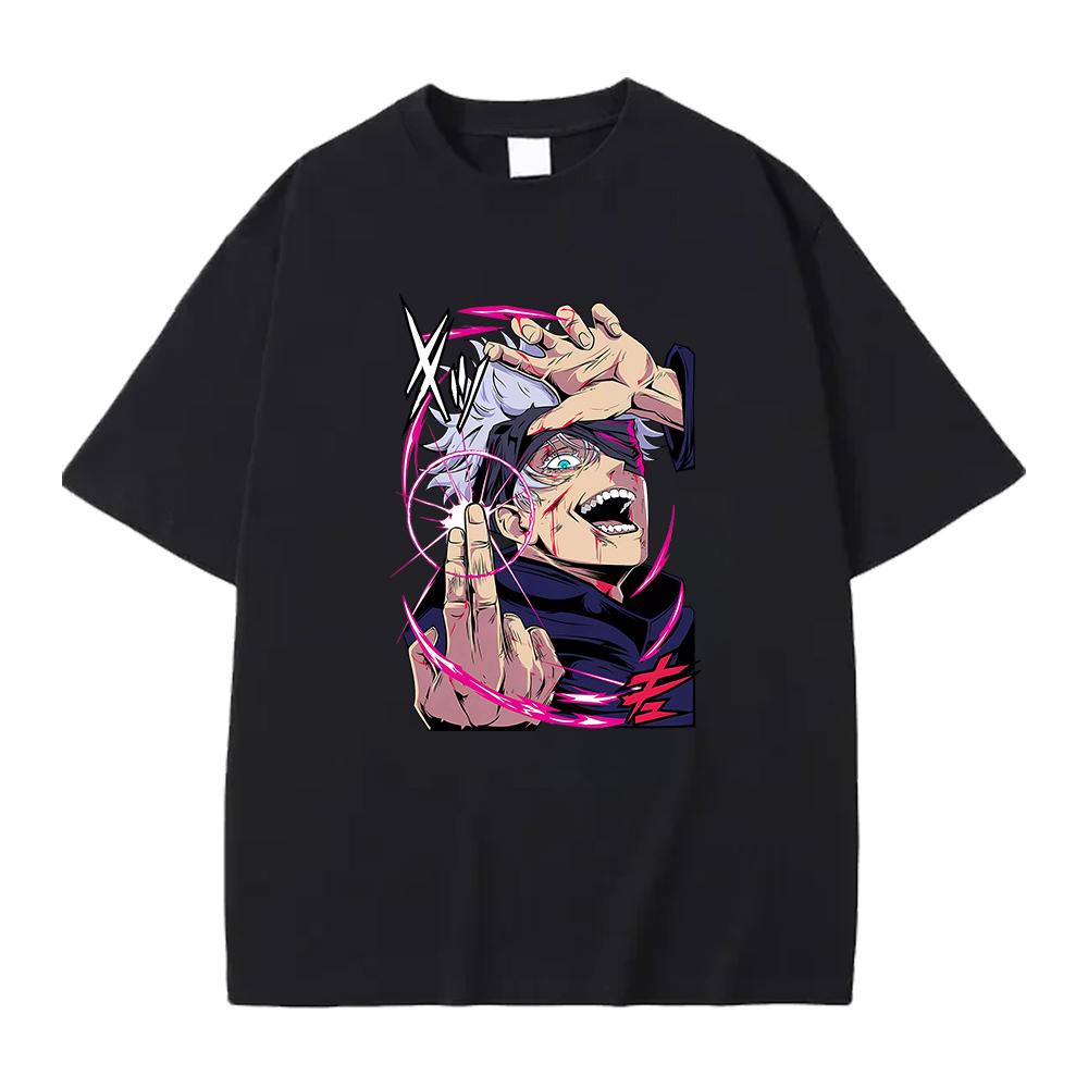 Japanes Unisexga Jujutsu Kaisen T Shirt Okkotsu Yuta Graphic Tshirt Unisex Unisex Cotton Clothing Short Sleeve Street Fashion Tees
