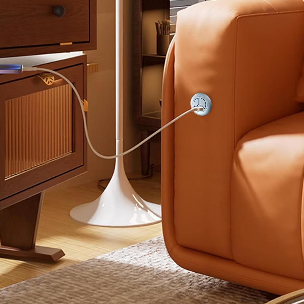 Round Hand Control Switch Replacement with USB Charging for Electric Recliner Sofa Lift Chair Motor Controllers