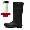 Kuangjia steel head steel sole anti-smashing rain shoes men's high water boots industrial water shoes labor insurance anti-skid construction site