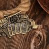 Cataramă de centură Western Cowboy cu Trandafir și Două Pistoale din Aliaj de Zinc pentru Bărbați și Femei