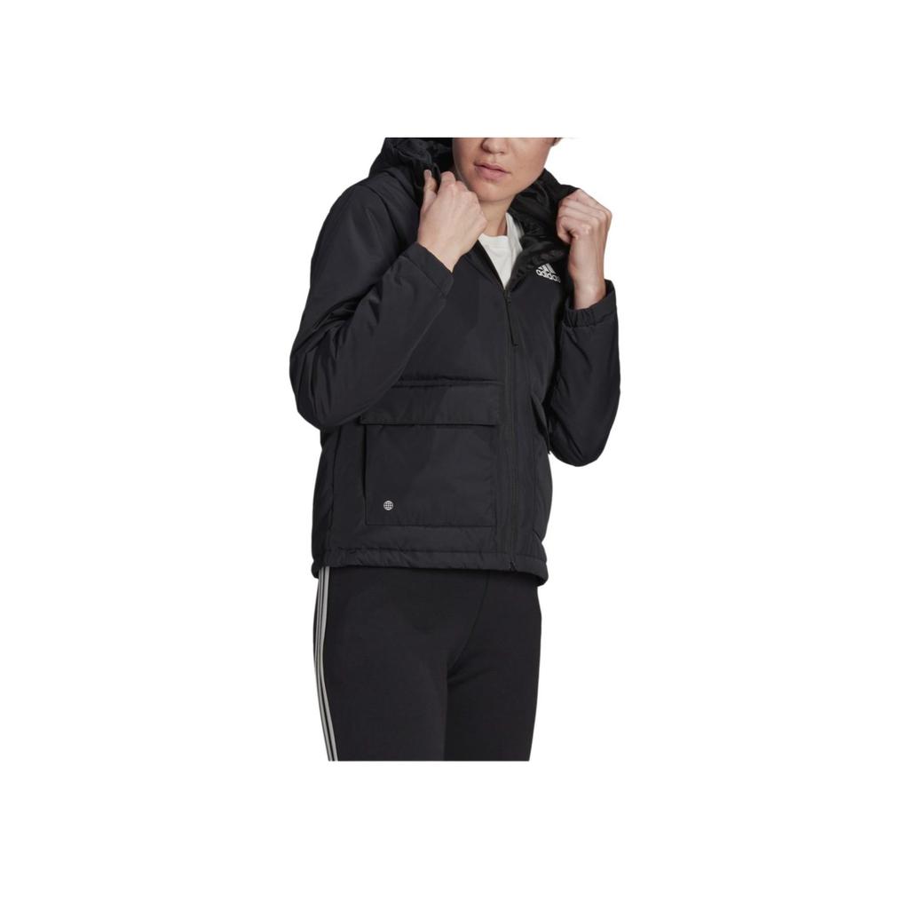 Adidas Cotton Hoodie Women Tops Black H65753