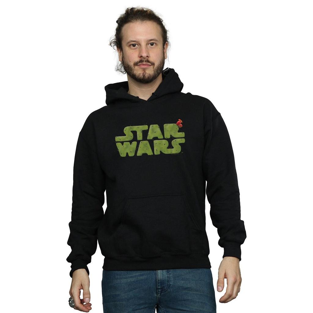 Star Wars Mens Cactus Logo Hoodie