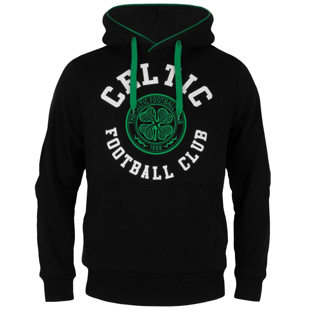 Celtic FC Men's Crest Fleece Hoodie