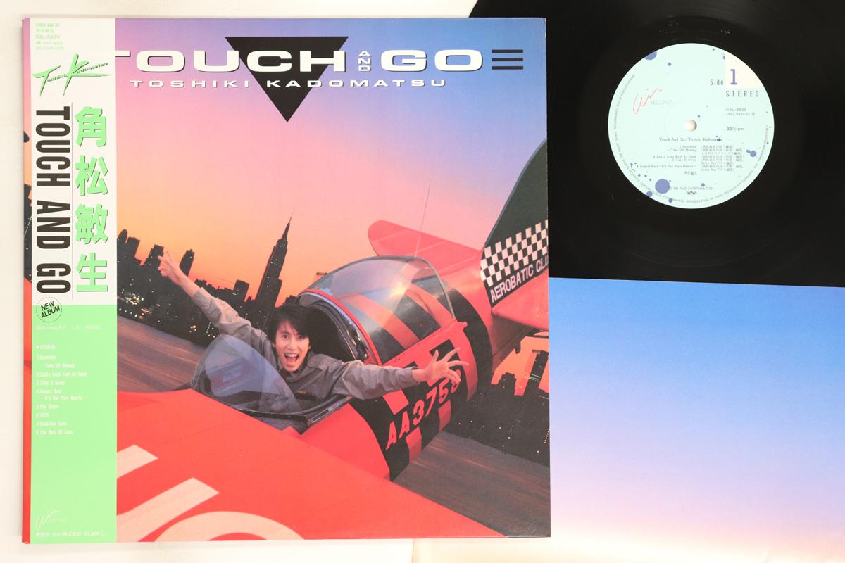 

LP Record TOSHIKI KADOMATSU - Touch And Go RAL8839 AIR 1986 Japan Obi Japanese Pop/Rock Used