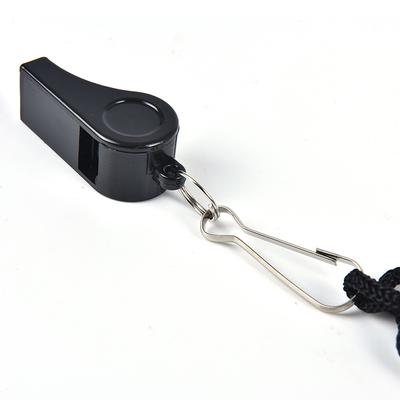 Football Soccer Sports Referee Plastic Whistle Lanyard Emergency Loud Sound